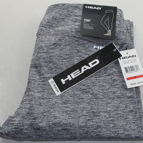 Head Women's Leggings S XS Fitted Mid Rise Active - Picture 5 of 5